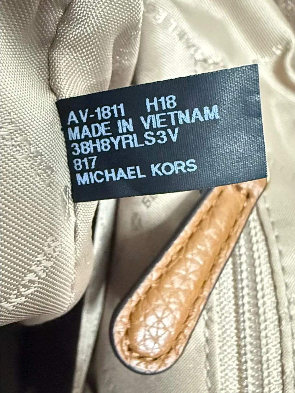 Michael Kors Signature Logo Satchel Crossbody